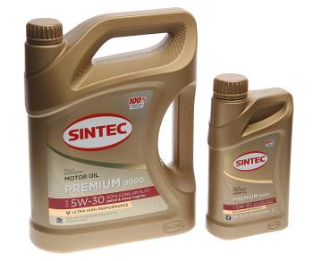 2 669 р. Масло моторное PREMIUM 9000 A3B4 5W30 синт.4+1л SINTEC SINTEC 600228  с доставкой в г. Вологда. Увеличить фотографию 1