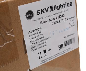 16 999 р. Фара блок УАЗ-3163 с 2014г. правая НО SKV SKV 2308.3775-12  с доставкой в г. Вологда. Увеличить фотографию 6