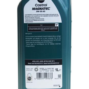 1 379 р. Масло моторное MAGNATEC A5 5W30 синт.1л CASTROL CASTROL 15ffdd  с доставкой в г. Вологда. Увеличить фотографию 2