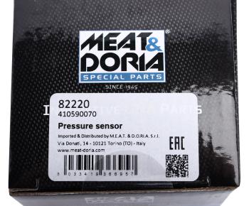 1 729 р. Датчик давления воздуха FORD Focus (08-11) коллектора впускного MEAT&DORIA MEAT&DORIA 82220  с доставкой в г. Вологда. Увеличить фотографию 5