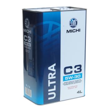2 669 р. Масло моторное ULTRA C3 5W30 синт.4л MICHI MICHI 4637189  с доставкой в г. Вологда. Увеличить фотографию 1