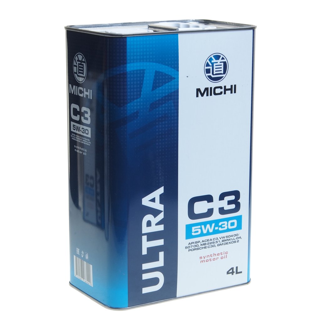 2 669 р. Масло моторное ULTRA C3 5W30 синт.4л MICHI MICHI 4637189  с доставкой в г. Вологда