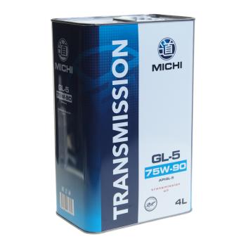 2 799 р. Масло трансмиссионное GL-5 Transmission 75W90 синт 4л MICHI MICHI 4637462  с доставкой в г. Вологда. Увеличить фотографию 1
