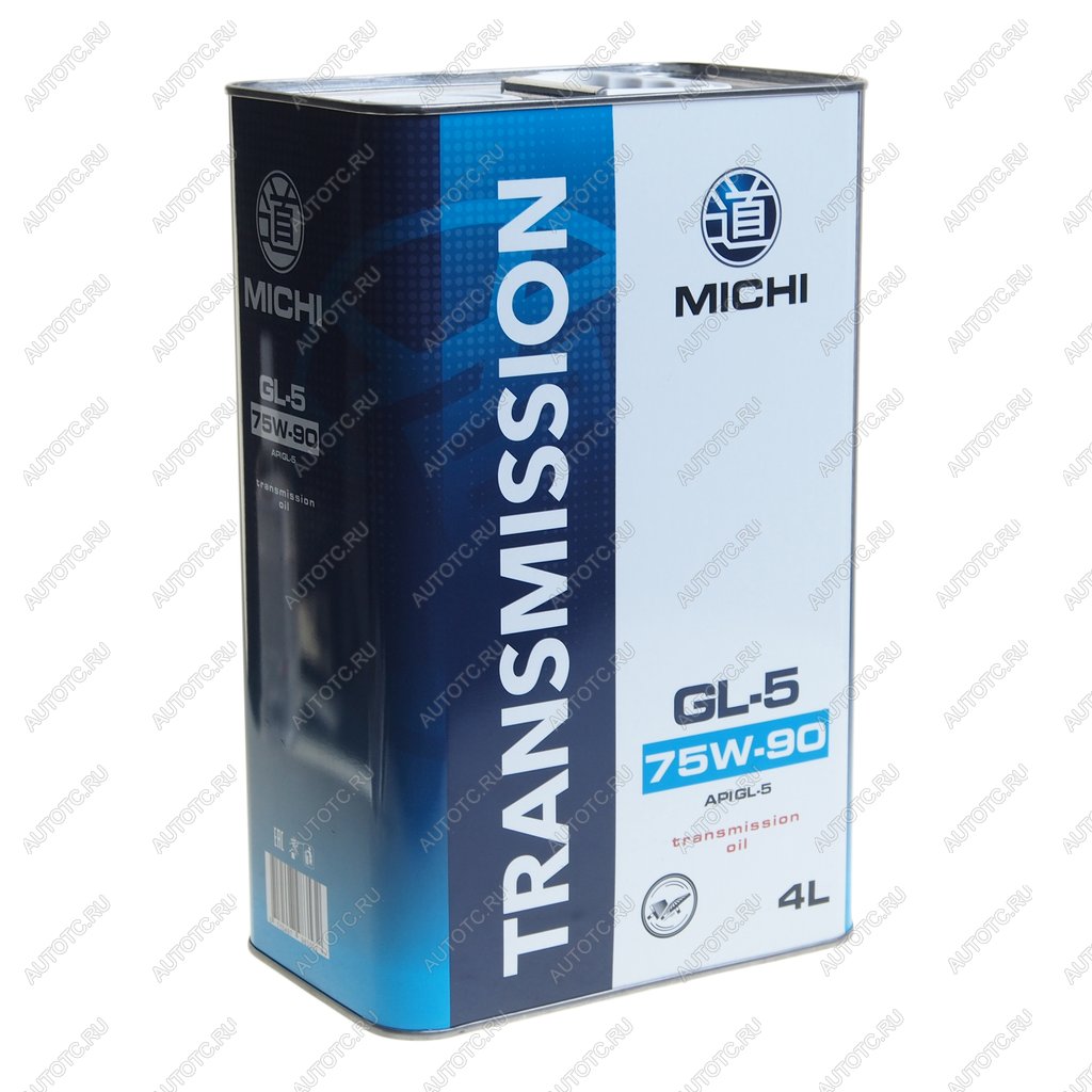 2 799 р. Масло трансмиссионное GL-5 Transmission 75W90 синт 4л MICHI MICHI 4637462  с доставкой в г. Вологда