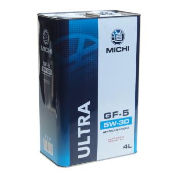 2 469 р. Масло моторное ULTRA GF-5 5W30 синт.4л MICHI MICHI 4637271  с доставкой в г. Вологда. Увеличить фотографию 1