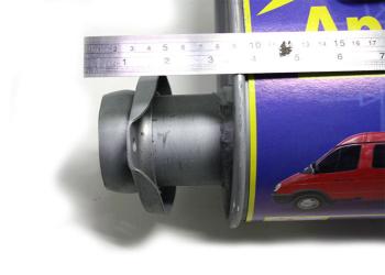 5 849 р. Глушитель ГАЗ-3302 Next дв.Evotech 2.7 ЕВРО-5 усиленный АЗГ АЗГ a21r23-1201008-30  с доставкой в г. Вологда. Увеличить фотографию 5