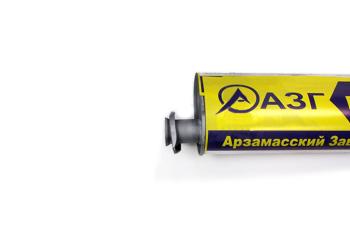 6 699 р. Глушитель ГАЗ-330202 дв.ЗМЗ-406,405 ЕВРО-3 удлиненная база АЗГ АЗГ 330202-1201008-10  с доставкой в г. Вологда. Увеличить фотографию 3