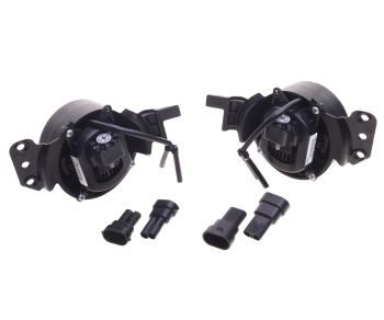 12 899 р. Фара противотуманная BMW 3 (E46,E90),5 (E60) светодиодная комплект (2шт.) MTF MTF fl07bw  с доставкой в г. Вологда. Увеличить фотографию 2