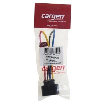 299 р. Разъем VW AUDI SEAT SKODA электрический 4-х контактный с проводом CARGEN CARGEN ax6564  с доставкой в г. Вологда. Увеличить фотографию 4
