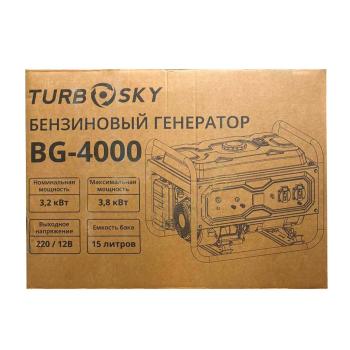 24 999 р. Бензиновый генератор Turbosky BG-4000 Turbosky bg4000  с доставкой в г. Вологда. Увеличить фотографию 5