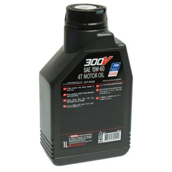 2 399 р. Масло моторное для 4-х тактных двигателей 300V 4T OFF ROAD 15W60 синт.1л MOTUL MOTUL 112684  с доставкой в г. Вологда. Увеличить фотографию 2