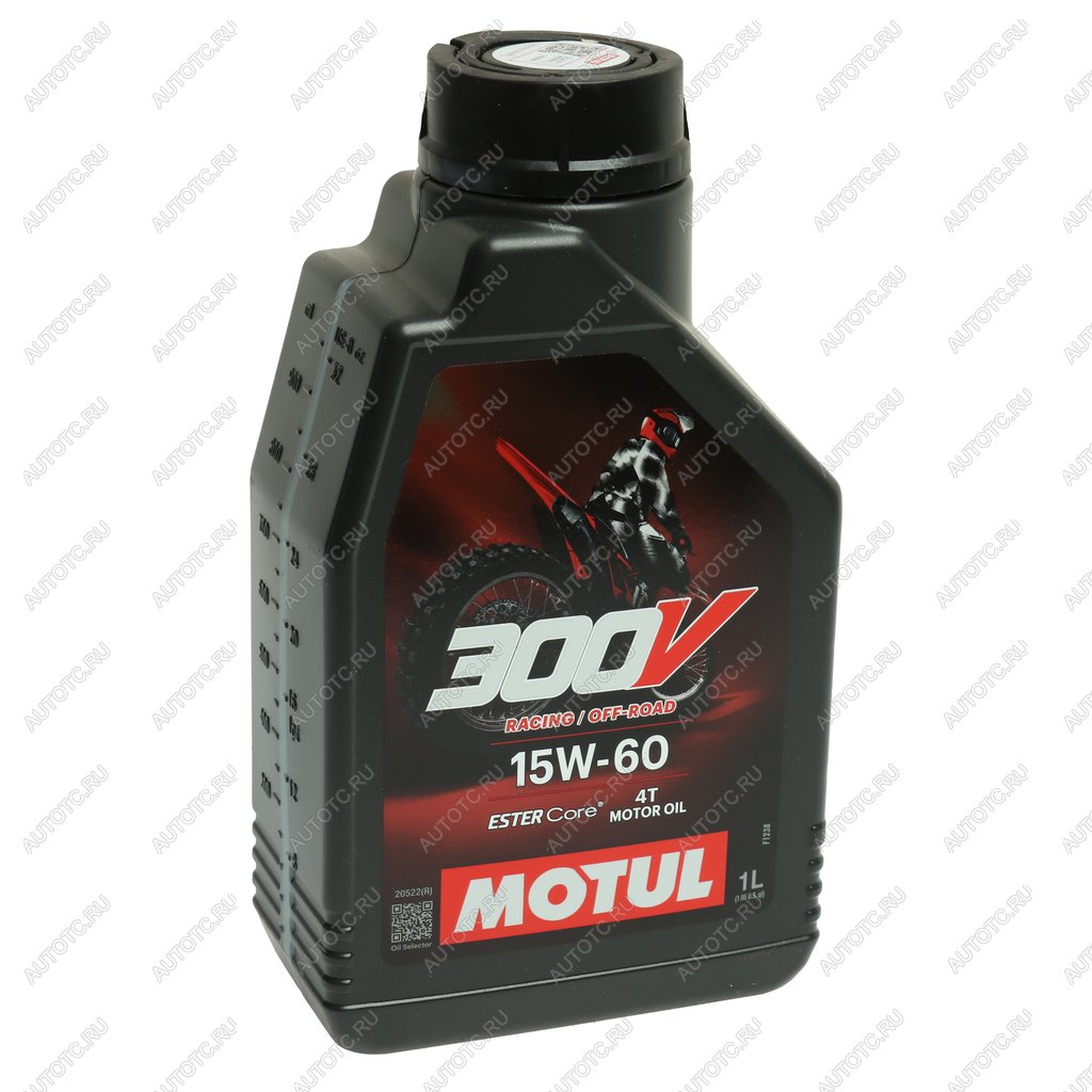 2 399 р. Масло моторное для 4-х тактных двигателей 300V 4T OFF ROAD 15W60 синт.1л MOTUL MOTUL 112684  с доставкой в г. Вологда