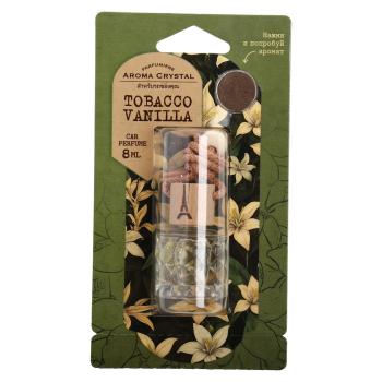 Ароматизатор подвесной жидкостный (tobacco vanilla) с деревянной крышкой 8г Aroma Cristal FOUETTE FOUETTE crys-04