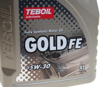 2 399 р. Масло моторное GOLD FE 5W30 синт.4л TEBOIL TEBOIL 3470594  с доставкой в г. Вологда. Увеличить фотографию 2