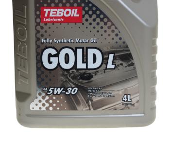 2 499 р. Масло моторное GOLD L 5W30 синт.4л TEBOIL TEBOIL 3453935  с доставкой в г. Вологда. Увеличить фотографию 2