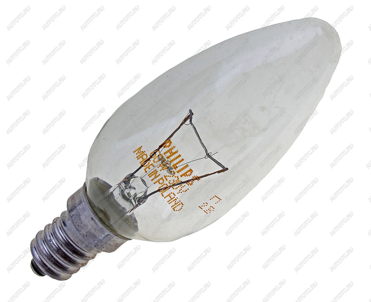54 р. Лампа накаливания E14 B35 60W PHILIPS PHILIPS c0018645  с доставкой в г. Вологда