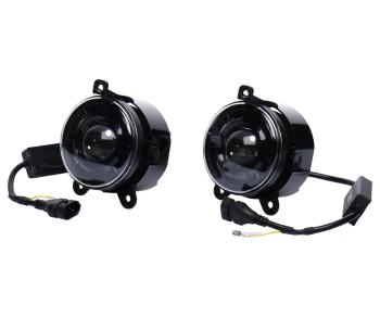 Фара противотуманная ВАЗ-2123 CHEVROLET Niva светодиодная 30W,6000К, 12-32V (к-т 2шт.) ALEON ALEON al-70wy-1m