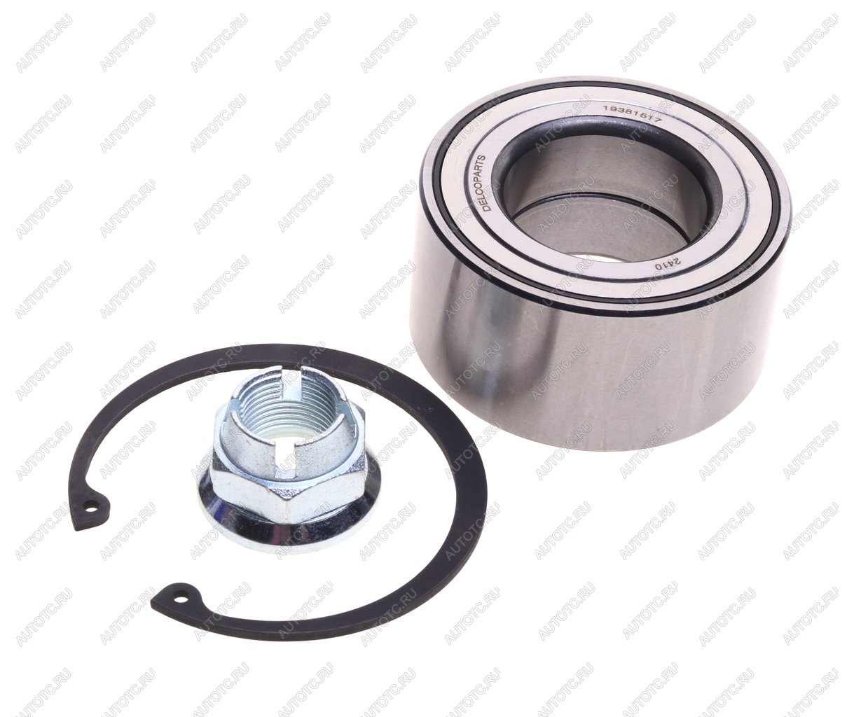 2 899 р. Подшипник ступицы RENAULT Duster (10-) задней комплект DELCOPARTS DELCOPARTS 19381517  с доставкой в г. Вологда