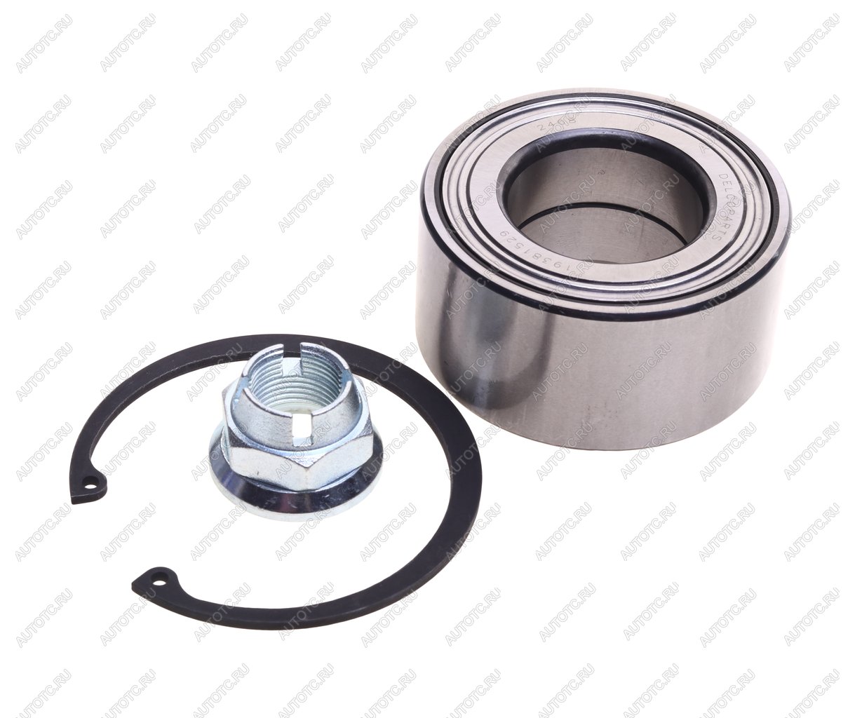 2 199 р. Подшипник ступицы RENAULT Duster (10-) передней комплект DELCOPARTS DELCOPARTS 19381529  с доставкой в г. Вологда