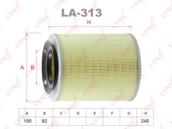 Фильтр воздушный MITSUBISHI Canter (97-03) LYNX LYNX la-313