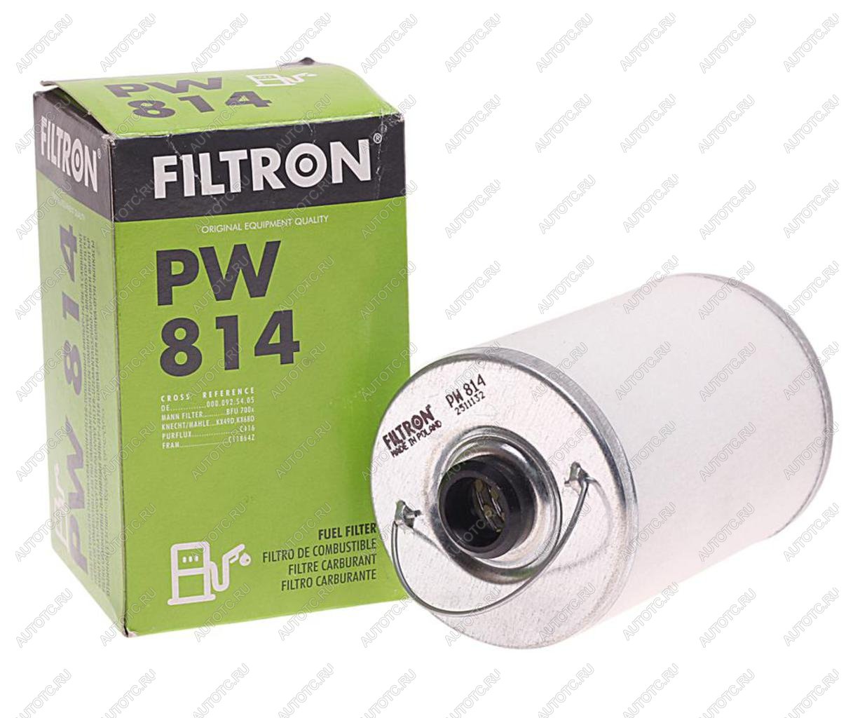 669 р. Фильтр топливный MERCEDES O402 FILTRON FILTRON pw814  с доставкой в г. Вологда