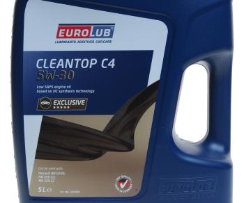 6 699 р. Масло моторное CLEANTEC C4 5W30 синт.5л EUROLUB EUROLUB 220005  с доставкой в г. Вологда. Увеличить фотографию 2