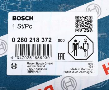 12 999 р. Датчик массового расхода воздуха AUDI A6,A8 BOSCH BOSCH 0280218372  с доставкой в г. Вологда. Увеличить фотографию 5