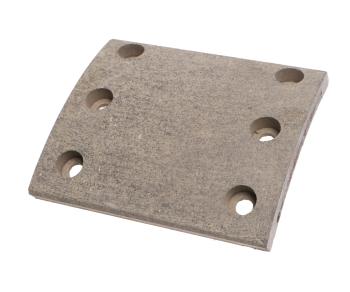280 р. Накладка тормозной колодки SITRAK HOWO передней (короткая) OE SITRAK az450045000046  с доставкой в г. Вологда. Увеличить фотографию 1