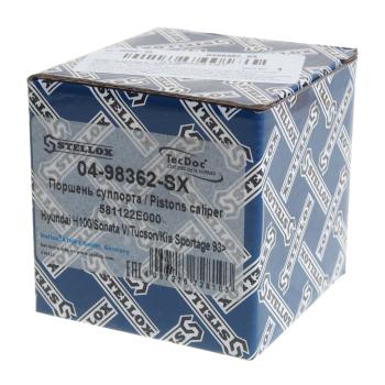 639 р. Поршень HYUNDAI Porter суппорта тормозного переднего STELLOX STELLOX 04-98362-sx  с доставкой в г. Вологда. Увеличить фотографию 3