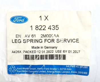 1 789 р. Пружина FORD Focus (11-) суппорта тормозного заднего комплект (2шт.) OE FORD 1822435  с доставкой в г. Вологда. Увеличить фотографию 3