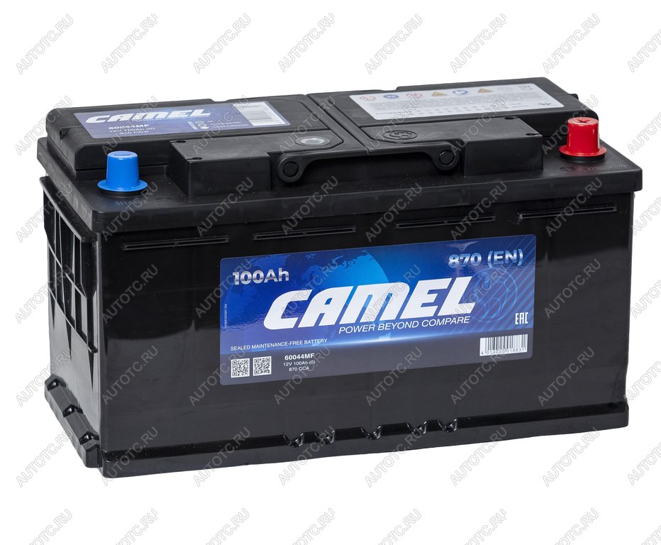 12 699 р. Аккумулятор CAMEL 100Ач обратная полярность CAMEL 6ст100(0) l5  с доставкой в г. Вологда