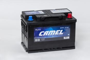9 599 р. Аккумулятор CAMEL 74Ач обратная полярность CAMEL 6ст74(0) l3  с доставкой в г. Вологда. Увеличить фотографию 2