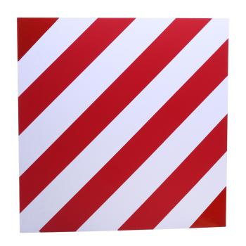 599 р. Табличка-знак металл светоотражающая Негабаритный груз 40х40см AUTOSTICKERS AUTOSTICKERS м-с 40  с доставкой в г. Вологда. Увеличить фотографию 1