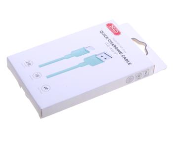120 р. Кабель iPhone (5-) 1м зеленый XO XO nb-p156 green  с доставкой в г. Вологда. Увеличить фотографию 2