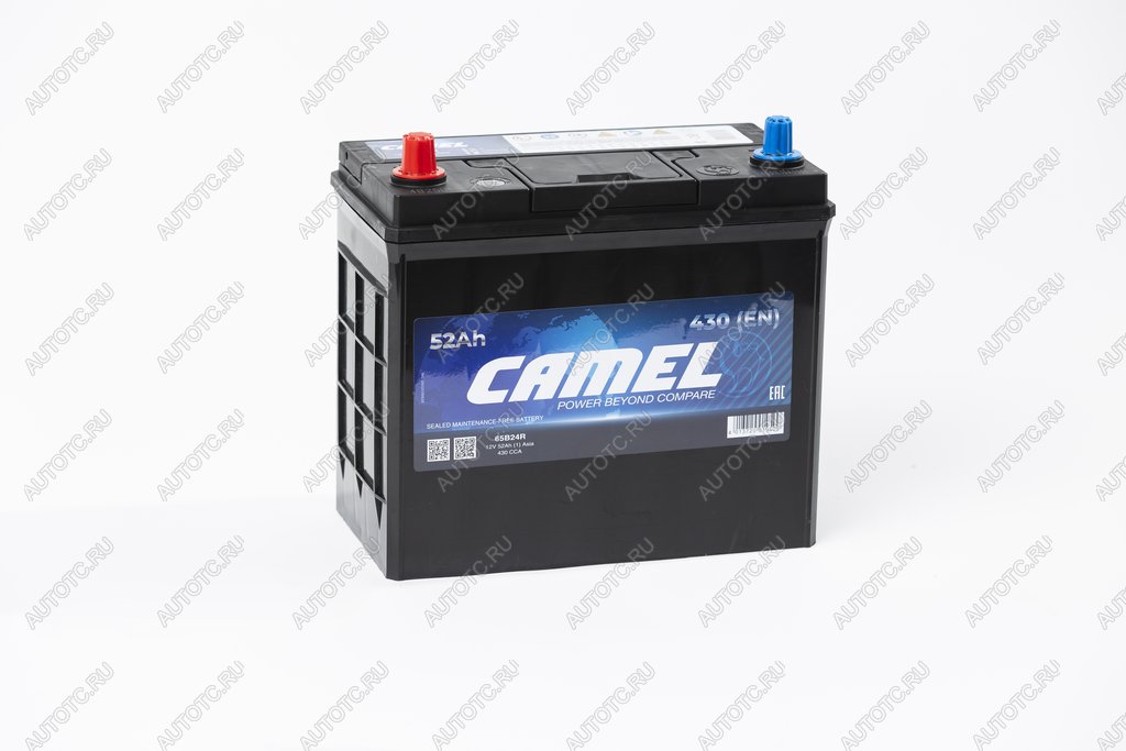 6 999 р. Аккумулятор CAMEL Asia 52Ач CAMEL 6ст52(1) 65b24r  с доставкой в г. Вологда