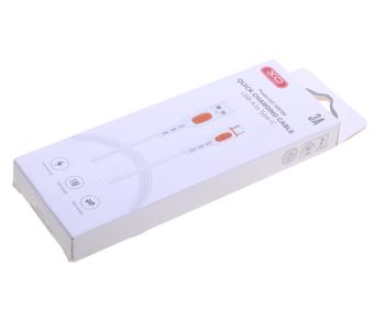 120 р. Кабель iPhone (5-) 1м белый XO XO nb280 white  с доставкой в г. Вологда. Увеличить фотографию 2