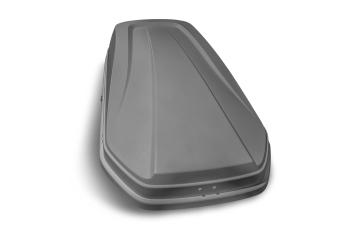 22 849 р. Автобокс PT GROUP (450л., 190х90х46, двухстороннее открывание) ACTIVE M серый Lincoln Aviator (2003-2005)  с доставкой в г. Вологда. Увеличить фотографию 2