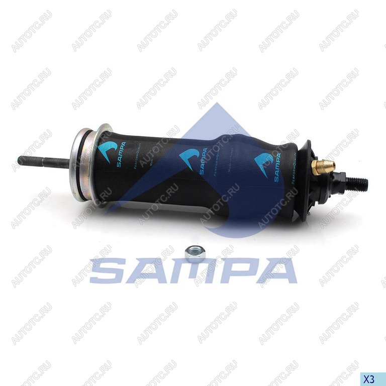 2 399 р. Амортизатор SCANIA кабины (пневмо) (212304 II) в сборе SAMPA  с доставкой в г. Вологда