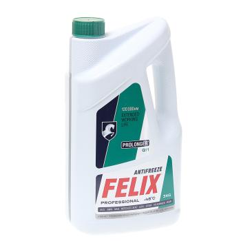 Антифриз зеленый -40C 3кг G11 Prolonger HOAT FELIX
