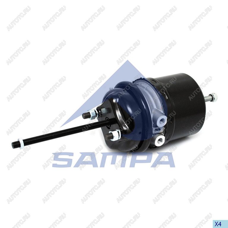 5 299 р. Энергоаккумулятор SCANIA VOLVO тип 2424 (барабанный тормоз) SAMPA  с доставкой в г. Вологда