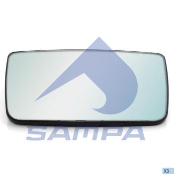 899 р. Элемент зеркальный RENAULT DAF VOLVO левыйправый с подогревом SAMPA  с доставкой в г. Вологда. Увеличить фотографию 4