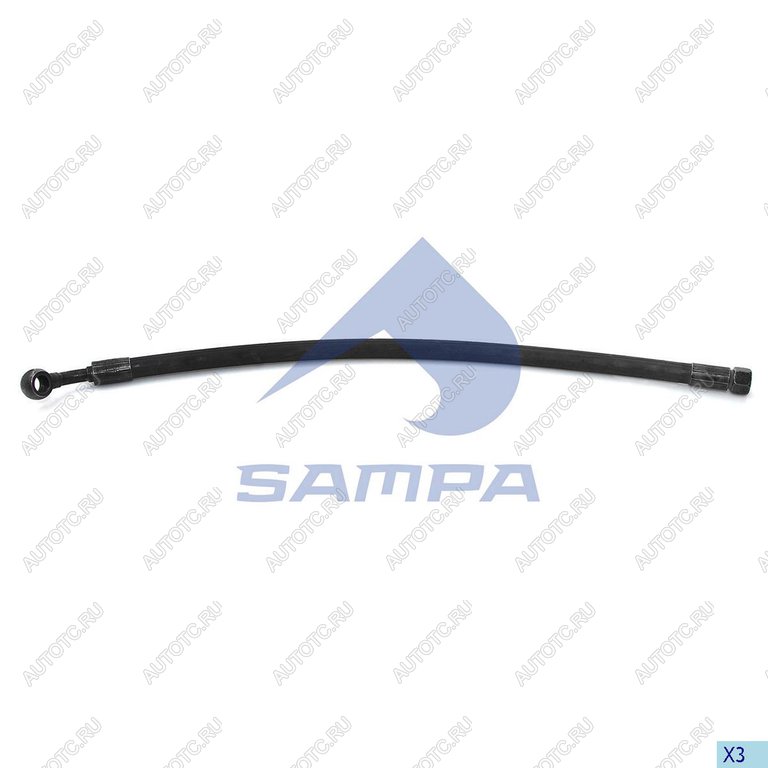 2 489 р. Шланг SCANIA 2,3,4,P,G,R,T series ГУРа SAMPA  с доставкой в г. Вологда