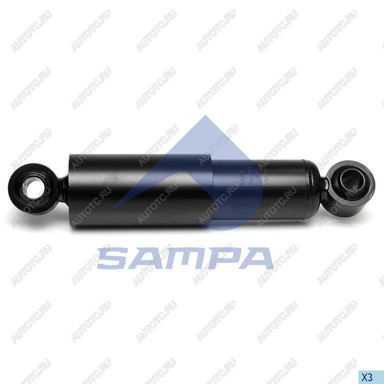 3 579 р. Амортизатор MERITOR полуприцепа (300432, 24x55, 24x55 OO) SAMPA  с доставкой в г. Вологда