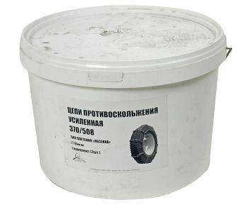 12 549 р. Цепь противоскольжения усиленная d=8мм R20 14.00 370х508 УРАЛ (тип лесенка) 2шт. ЛИМ  с доставкой в г. Вологда. Увеличить фотографию 3
