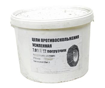 4 699 р. Цепь противоскольжения усиленная d=6мм R12 7.00 для погрузчика (тип лесенка) 2шт. ЛИМ  с доставкой в г. Вологда. Увеличить фотографию 3