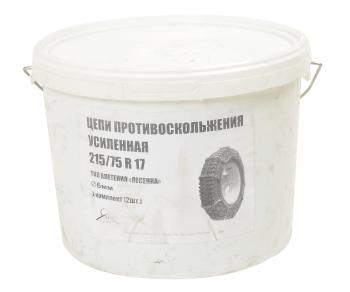 4 999 р. Цепь противоскольжения усиленная d=6мм R17.5 21575 МАЗ-4370 (тип лесенка) 2шт. ЛИМ  с доставкой в г. Вологда. Увеличить фотографию 3