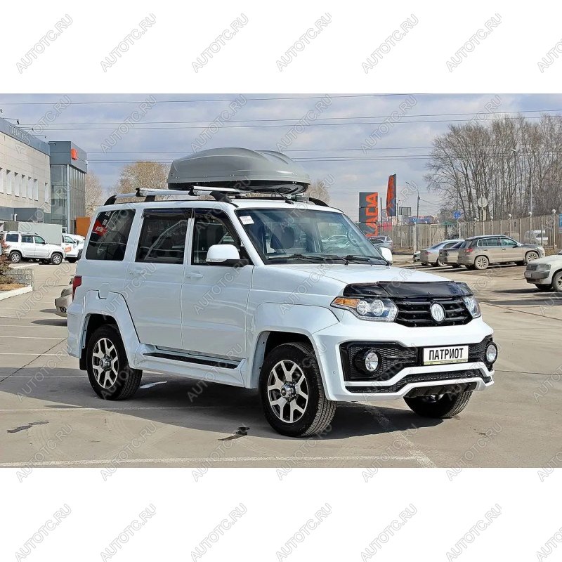 21 999 р. Бампер передний GRAND  Уаз Патриот ( Спорт,  3163 5-дв.,  3163 5 дв.) (2012-2025) 1-ый рестайлинг, 2-ой рестайлинг (неокрашенный)  с доставкой в г. Вологда