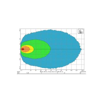 3 079 р. Фара рабочего света квадратная 76x76x40мм 30Вт (4 светодиода) IP69К SolarX Flood LUMEN  с доставкой в г. Вологда. Увеличить фотографию 6