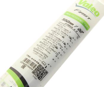 1 089 р. Щетка стеклоочистителя 550мм бескаркасная First Pyramid Multiconnection V2 VALEO  с доставкой в г. Вологда. Увеличить фотографию 5