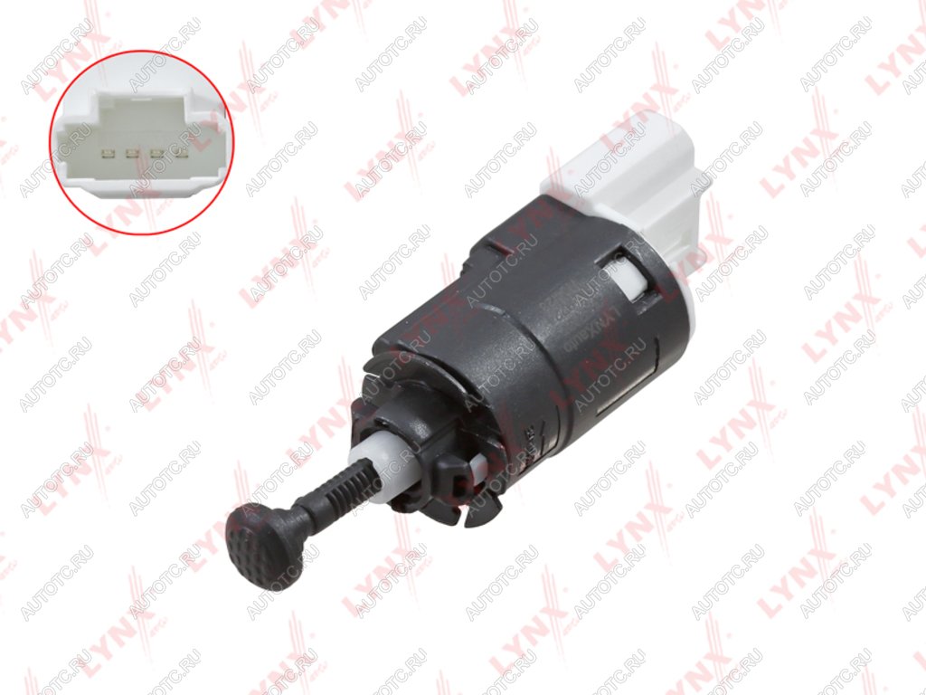 799 р. Выключатель PEUGEOT 206 (06-),307 (00-10) CITROEN C3 (03-),C5 (01-04) стоп-сигнала LYNX  с доставкой в г. Вологда